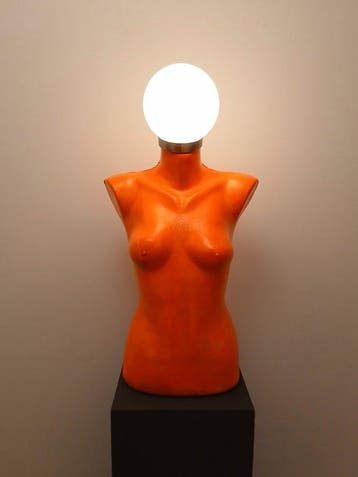 Mannequin - Mannequin lamp - Opaline glas