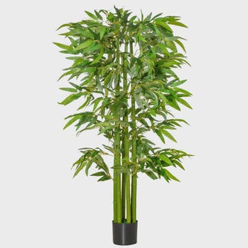 XL Kunst Bamboo Plant 1.60m - Realistisch met Dichte Bladere, Tuin en Terras, Verzenden, Nieuw