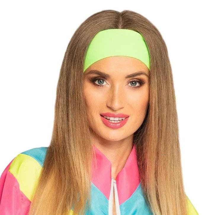 Hoofdband Fluor Groen, Hobby en Vrije tijd, Feestartikelen, Verzenden