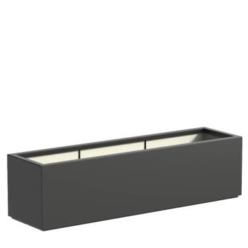 Polyester plantenbak 150x40x40cm - Met bodem, Kunststof, 100 cm of meer, Nieuw, Rechthoekig
