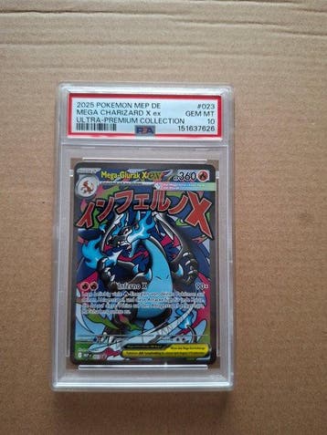 Pokémon - 1 Graded card - Charizard 023 Promo card - PSA 10, Nieuw