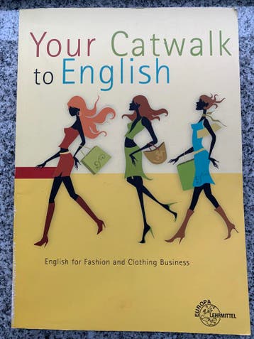 Your catwalk to English  (Birgit Gobel & Marie Kluthe), Boeken, Mode, Gelezen, Mode algemeen, Verzenden, Birgit Gobel