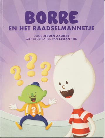 Borre en het raadselmannetje Groep 1-2 (A4 formaat), Boeken, Verzenden, Nieuw
