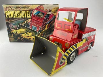 Yusagiya Japan - Blikken speelgoed - Powershovel - 1960-1970