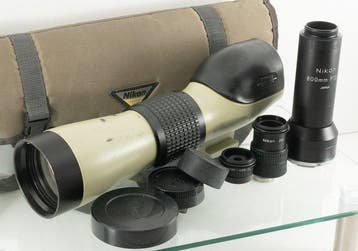 Field telescope - Nikon Fieldscope II D=60 P with 20x, 40x
