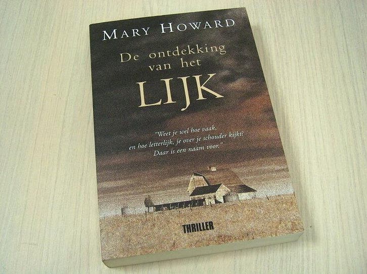 Howard, Mary - De ontdekking van het lijk, Boeken, Thrillers, Verzenden