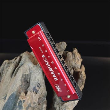 Diatonische C-Harmonica 10 Gaten - Ideaal voor Beginners, St, Muziek en Instrumenten, Verzenden, Nieuw