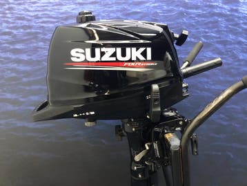 Suzuki 6pk buitenboordmotor, 5 tot 10 pk, Viertaktmotor, Ophalen of Verzenden, Zo goed als nieuw