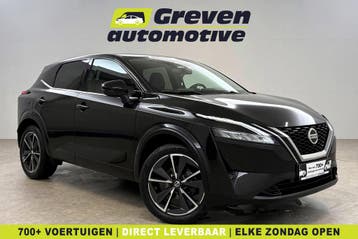 Nissan QASHQAI 1.3 MHEV Xtronic Business Design 158PK | 360°, Automaat, Euro 6, Zwart, 360° camera