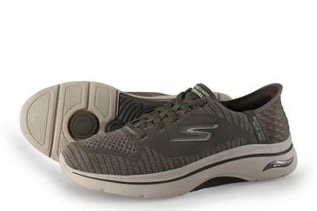 Skechers Instappers in maat 42 Bruin, Bruin, Verzenden, Overige typen, Zo goed als nieuw