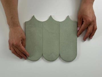 Wandtegel Groen 8x21,5cm (Muurtegels, Afbouwmaterialen), Nieuw, 20 tot 40 cm, 10 m² of meer, Wandtegels