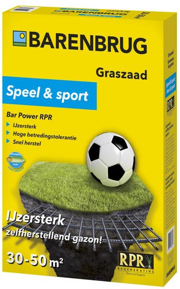 Barenbrug Speel en Sport 1 kg (30-50 m²), Verzenden