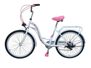 Stadsfiets Meisje 24 inch | 43% Korting | Nieuwstaat, 24 inch, Versnellingen, Nieuw, Ophalen of Verzenden