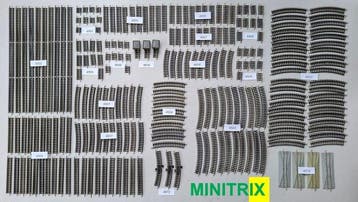 Minitrix N - 4900 Serie - Modeltreinsporen (230) -, Nieuw