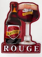 Kasteel Rouge – origineel metalen 3D reclamebord – België –