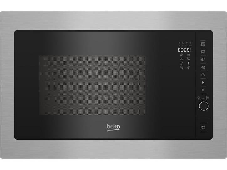 Beko BMGB25332BG - Inbouw magnetron - Grill - Zwart, Witgoed en Apparatuur, Magnetrons, Zo goed als nieuw, Verzenden
