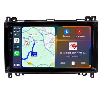 Mercedes B Klasse Navigatie Radio Apple Carplay Android Auto, Ophalen of Verzenden, Nieuw