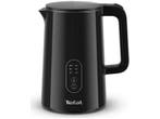 Tefal -  e0 Protect Control 1.5l Waterkoker Zwart, 1 tot 2 liter, Verzenden, Nieuw