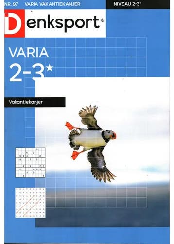 Denksport Varia Vakantiekanjer - 97 2025, Verzenden, Nieuw, Sport en Vrije tijd