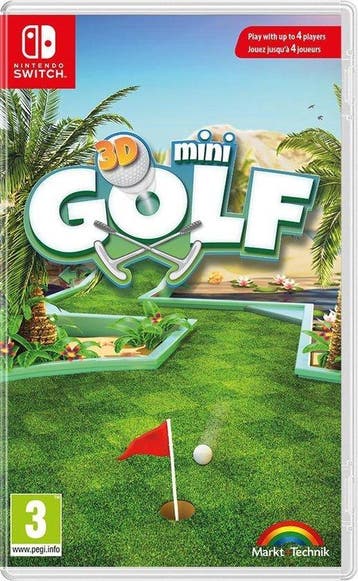 Switch 3D Mini Golf, Verzenden, Zo goed als nieuw