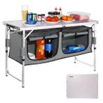 Opvouwbare Camping Keukentafel Verstelbaar BBQ Picknick, Verzenden, Nieuw