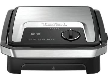 Tefal -   Inicio Adjuct Contactgrill Zilver, Witgoed en Apparatuur, Verzenden, Nieuw