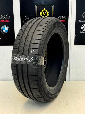 1 stuk 205/55R16 inch Hankook Kinergy Eco2 zomerband 7 mm, Gebruikt, 16 inch, 205 mm, Band(en)