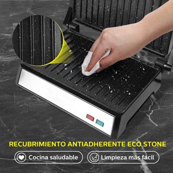 Tosti apparaat - Tosti ijzer - Contactgrill - Grill apparaat, Verzenden, Zo goed als nieuw