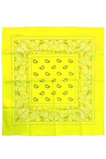 Bandana fluor geel, Kleding | Dames, Ophalen of Verzenden, Nieuw