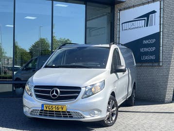 Mercedes-Benz Vito L2H1 | Financial Lease voor 268 p/mnd, Stof, Gebruikt, Overige carrosserieën, Zilver of Grijs