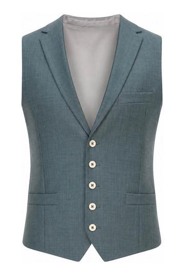 Vesper Gilet in maat 50 Blauw, Kleding | Heren, Verzenden, Zo goed als nieuw, Blauw, Vesper