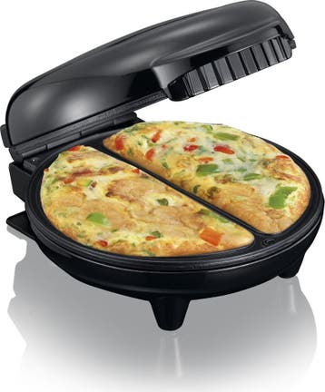 Melissa Omeletmaker - 750W - 16250086 - Zwart, Verzenden, Zo goed als nieuw