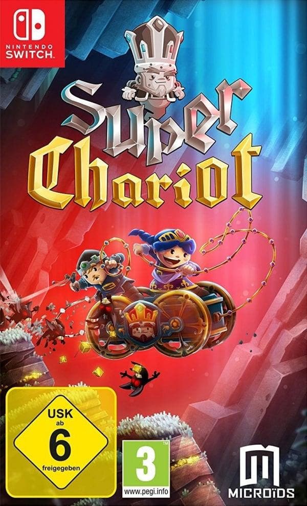 Switch Super Chariot, Spelcomputers en Games, Spelcomputers | Nintendo Switch, Zo goed als nieuw, Verzenden