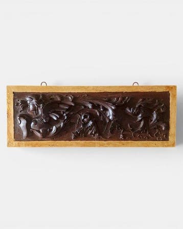 Paneel - Hout - Sfinx met vleugels - XIXe eeuw