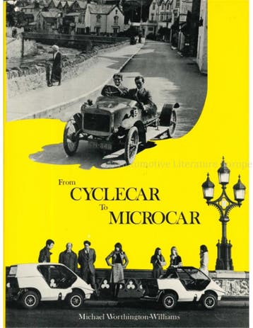 FROM CYCLECAR TO MICROCAR, Nieuw, Author