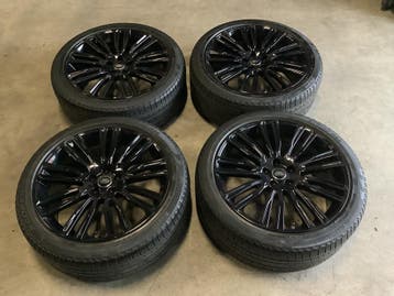 Range Rover 22 inch Style 9012 velgen + Pirelli All season, 275 mm, Banden en Velgen, Nieuw, Overige maten