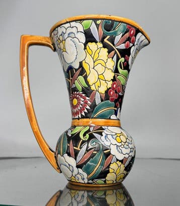 Boch Frères - Raymond Chevalier - Vaas - 1472 - Creamware -