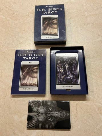 H.R. Giger; Akron - H.R. Giger Tarot – Akron – Complete set