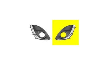 Opel Corsa D 2011-2015 Grill Mistlamp Kap Links Chroom, Ophalen of Verzenden, Nieuw, Links, Opel