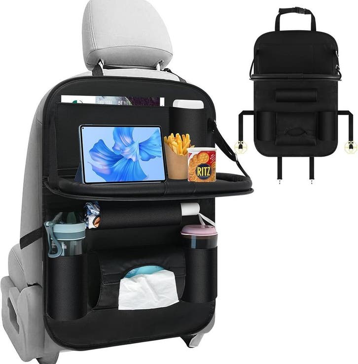Organizer Auto Tablet Houder Zwart | Laatste Stuk!, Auto diversen, Auto-accessoires, Nieuw, Ophalen of Verzenden
