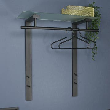 Spinder Design Dutch wandkapstok - zwart, Verzenden, Nieuw