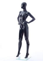 Faceless etalagepop dame glossy zwart GLB6
