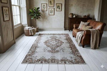 Boheemse vintage - Vloerkleed - 215 cm - 115 cm - met, Huis en Inrichting, Nieuw