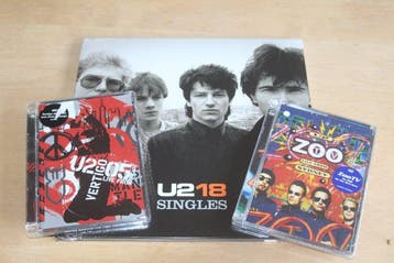 U2 - U218 Singles 2LP + Live From Sydney DVD + Live From, Nieuw in verpakking