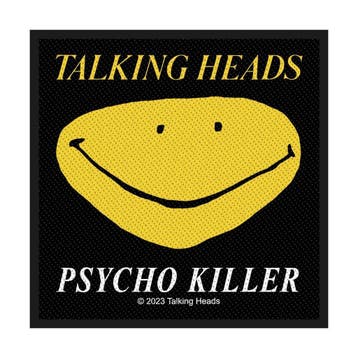 Talking Heads - Psycho Killer - patch officiële merchandise, Ophalen of Verzenden, Nieuw, Kleding