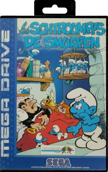 Les Schtroumps de smurfen [Sega Mega Drive], Ophalen of Verzenden, Nieuw