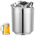 10L Bierlijn Reinigingsvat RVS met Koppelingen, Verzenden, Nieuw
