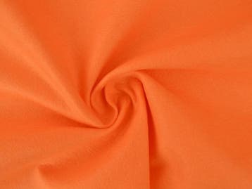Vilt 1mm dik - Oranje - 90cm breed - Per meter, Hobby en Vrije tijd, 120 cm of meer, Oranje, Ophalen of Verzenden, Polyester