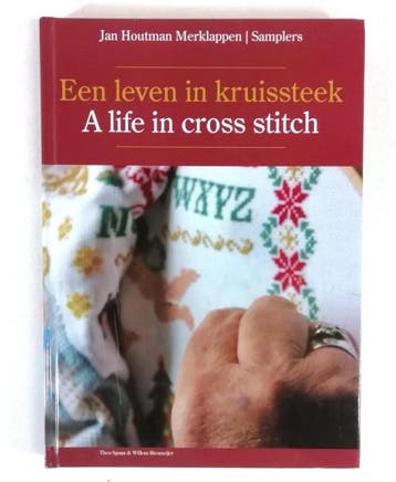 Jan Houtman Merklappen - Een Leven In Kruissteek, Verzenden, Gelezen, W. Riesmeijer