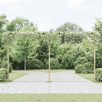 vidaXL Pergola 410x40x203 cm hout, Verzenden, Nieuw